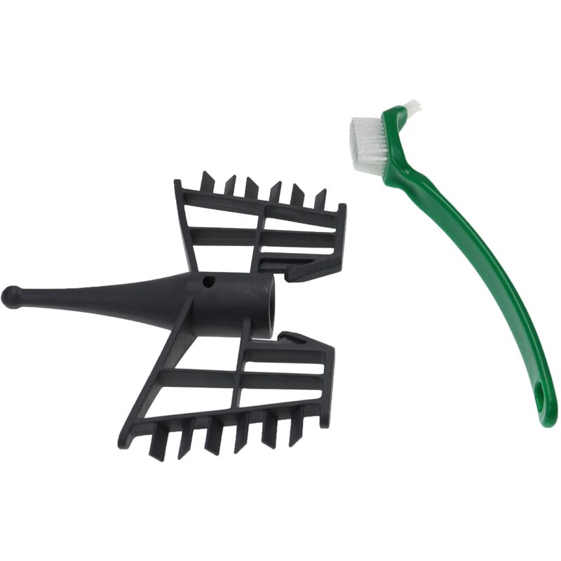 Vhbw - Rühraufsatz kompatibel mit Silvercrest Monsieur Cuisine Connect skmc 1200 Küchenmaschine - Schmetterling-Aufsatz + Bürste, Kunststoff,