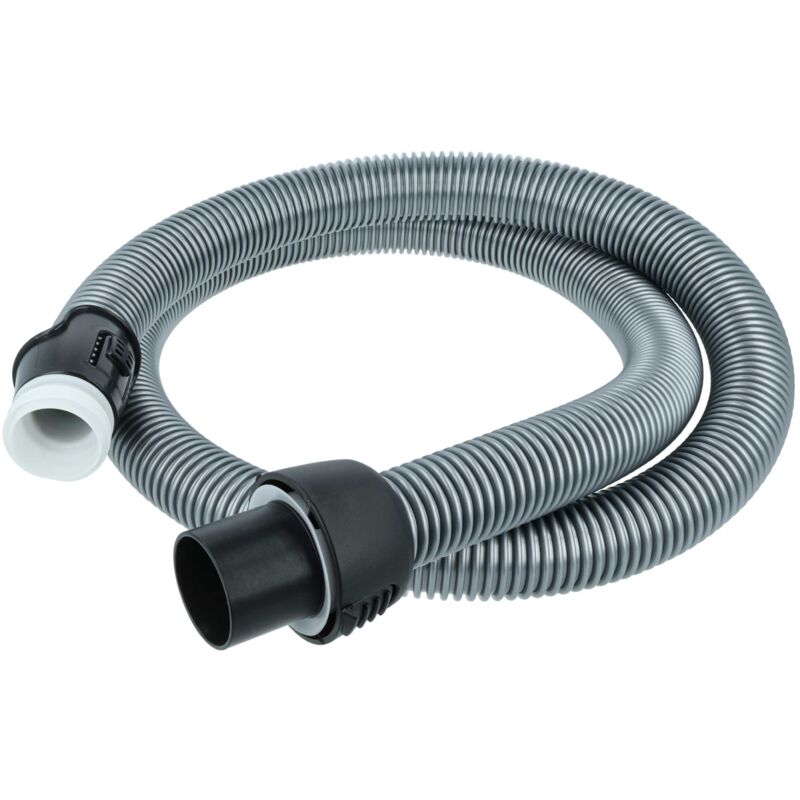 Staubsauger Ersatz Schlauch 1,8m kompatibel mit Tornado 900274112, 900274113, 900274119, 903151220 Staubsauger schwarz / silber - Vhbw