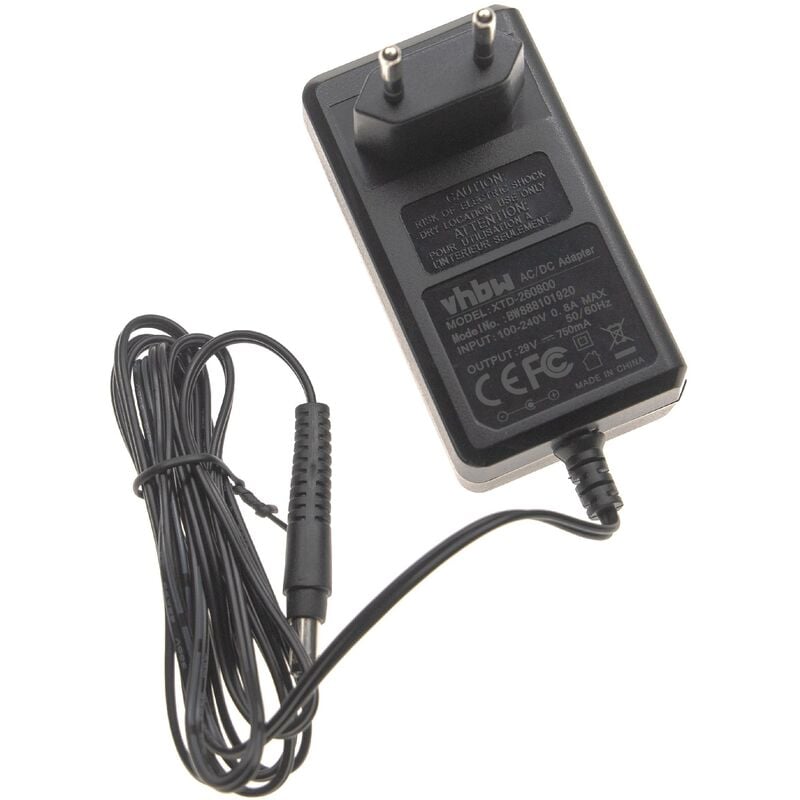 Ladegerät kompatibel mit obh Nordica Air Force 460 EO9290NO, Air Force 460 EO9291NO Handstaubsauger, Akkustaubsauger - Vhbw