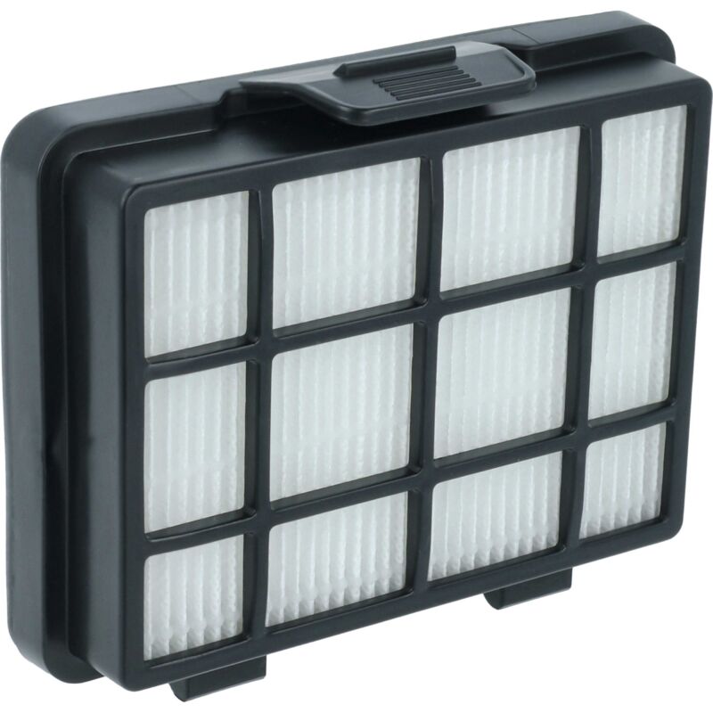 Staubsaugerfilter kompatibel mit Medion md 17971 Staubsauger - Abluftfilter Schwarz Weiß - Vhbw