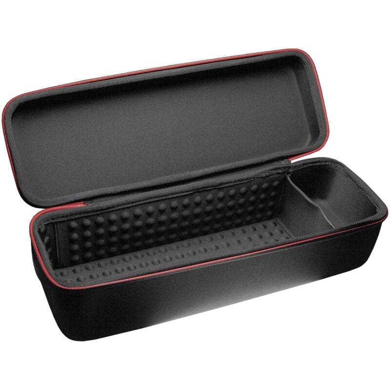 vhbw Tasche kompatibel mit Dyson Airwrap Haarstyler und Styling Aufsätze Zubehör - Aufbewahrungsbox, Reisetasche, Schwarz