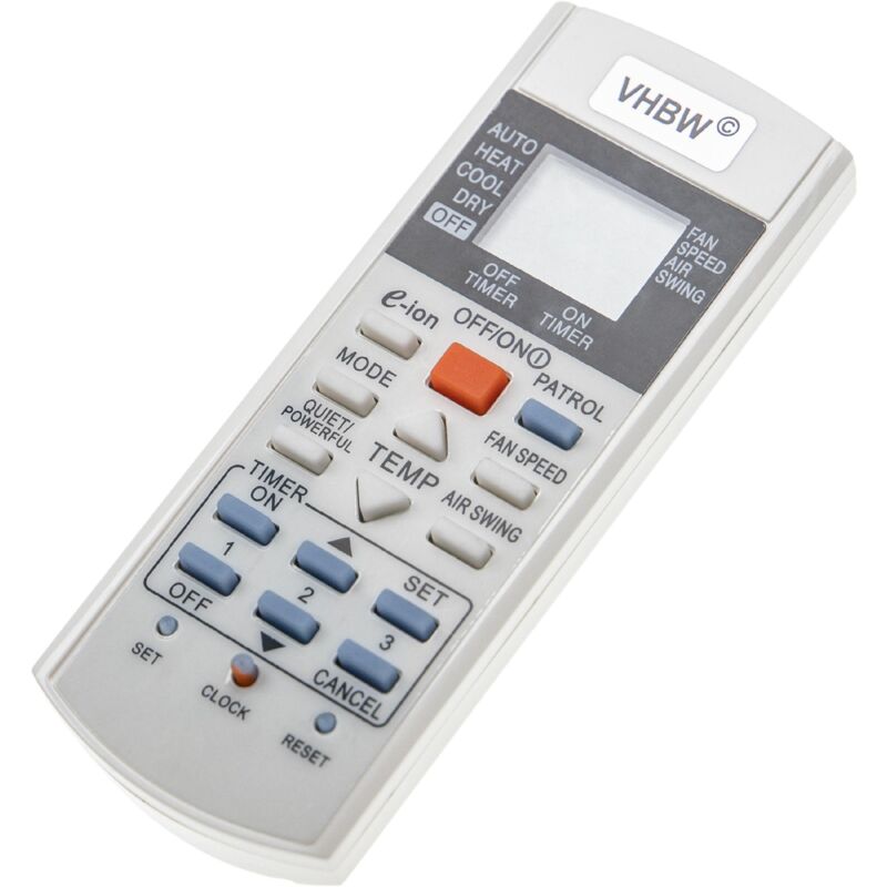 Vhbw - Universal Fernbedienung kompatibel mit Panasonic Klimaanlage, Klimageräte