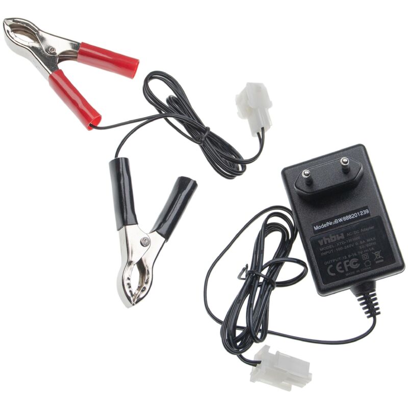 Universal Netzteil für diverse Rasenmäher, Mähroboter-Starterbatterie z.B. kompatibel mit Honda, Briggs Stratton, Viking uvm. - ac/dc Adapter - Vhbw