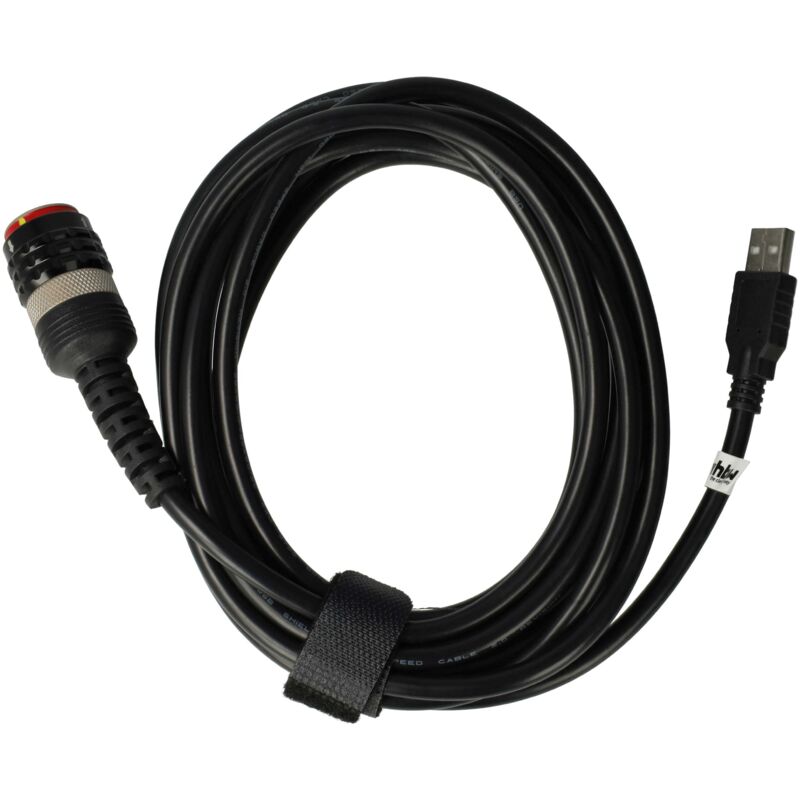 USB-Adapterkabel kompatibel mit mac Truck Vocom 2 88890400 KFZ-Diagnosegerät - 390 cm - Vhbw