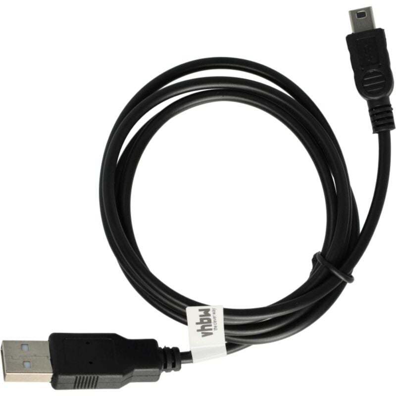 Vhbw - usb Datenkabel 2-in-1 Ladekabel kompatibel mit Navgear, Becker, Medion, TomTom, Garmin gps Navi-Geräte