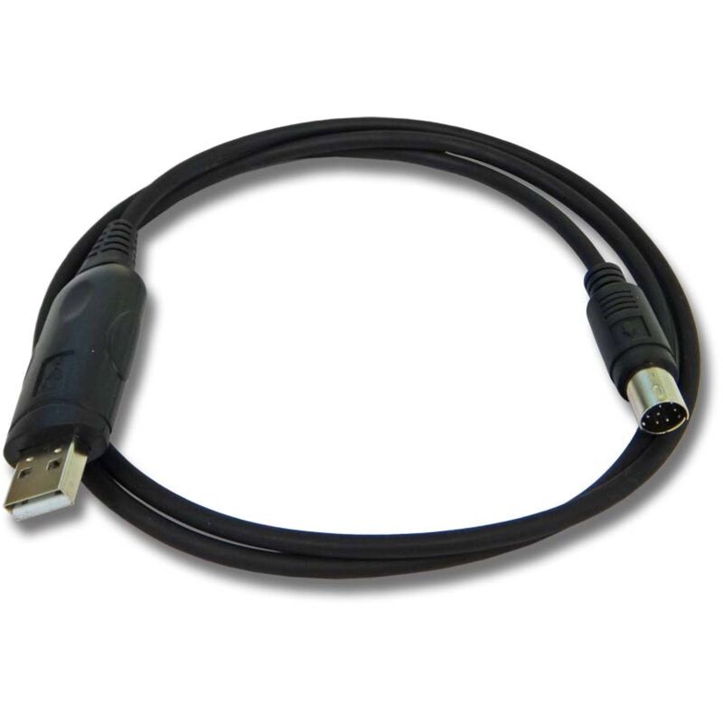 vhbw USB Programmierkabel Ersatz für CT-62 für Funkgerät, schwarz