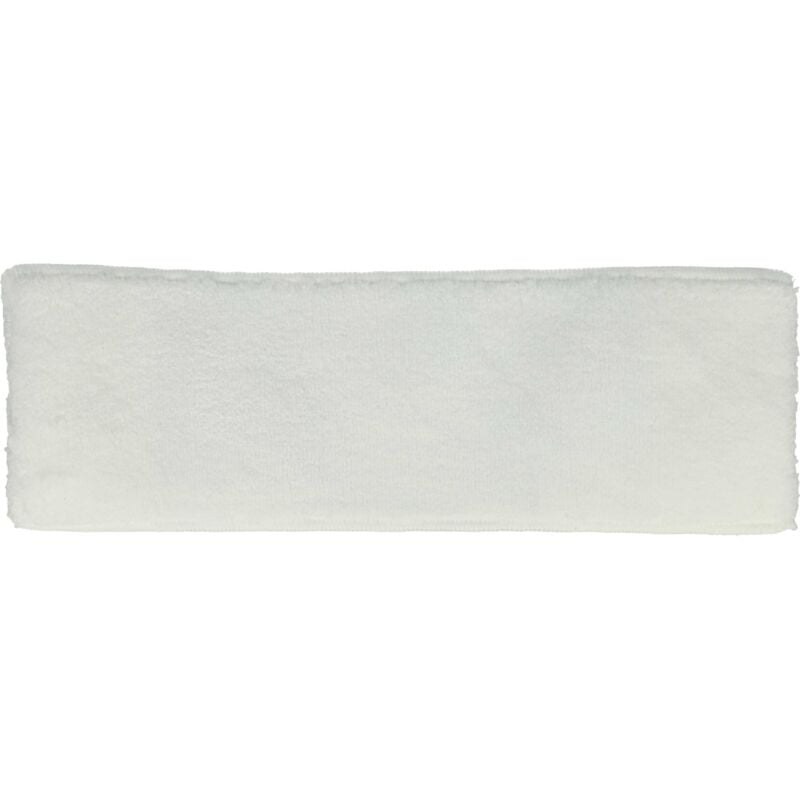 Wischbezug Ersatz für Kärcher 2.863-020.0 für Dampfreiniger, Dampfmop - Mikrofaser Weiß - Vhbw