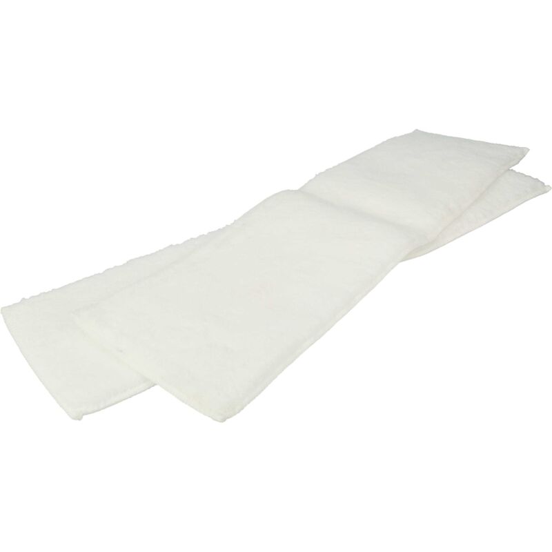 Vhbw - Wischtuch Set (2-tlg.) kompatibel mit Kärcher sc 5.800 c, sc 5.800 cb, sc 3 Premium, sc 4.100 c, sc 4.100 cb, sc 6.800 c - Soft-Bodentuch