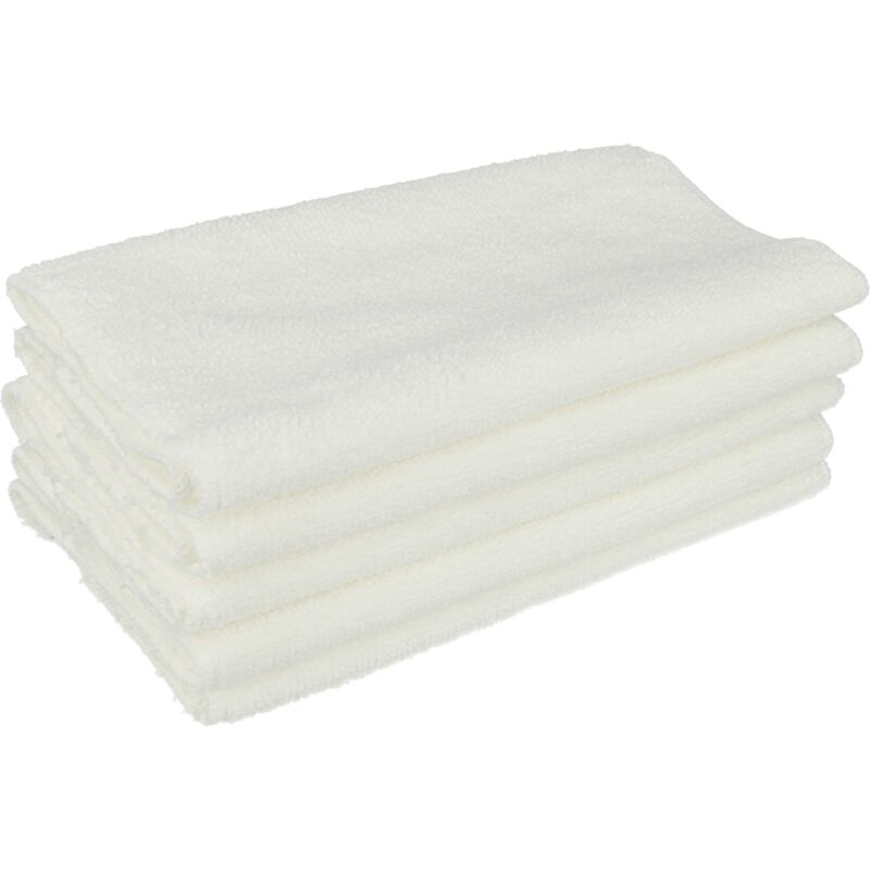 5x Wischbezug kompatibel mit Kärcher sc 4.100 cb, sc 6.800 c, sc 5.800 cb, sc 5.800 c Dampfreiniger, Dampfmop - Bodentuch - Vhbw