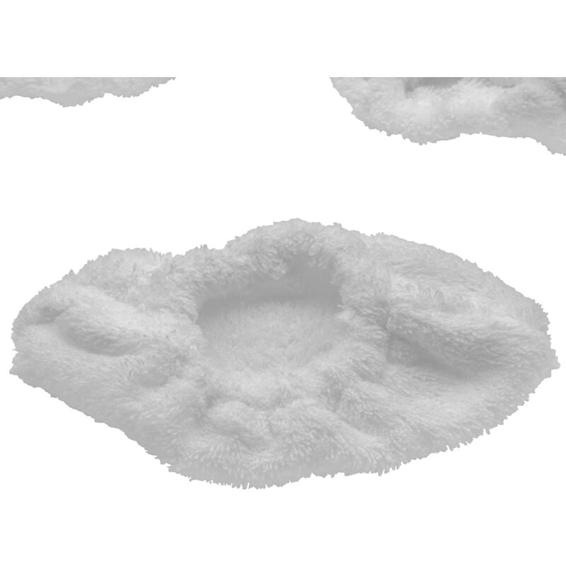 Vhbw - 5x Wischbezug kompatibel mit Kärcher sc 4.100 cb, sc 6.800 c, sc 5.800 cb, sc 5.800 c Dampfreiniger, Dampfmop - Frottee-Überzug