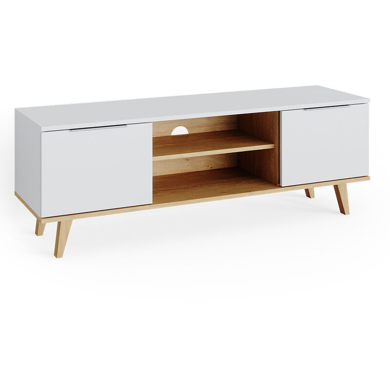 Lowboard Nautica, Weiß, 138 x 49 cm Vicco