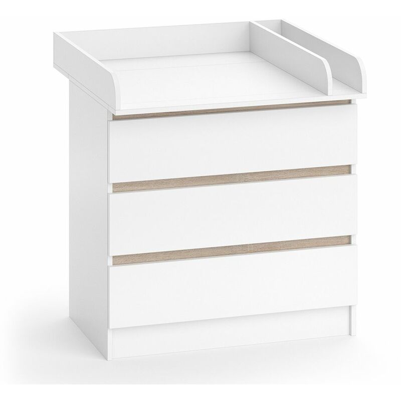 Vicco - Wickelkommode Emma, Weiß, 80 x 78 cm