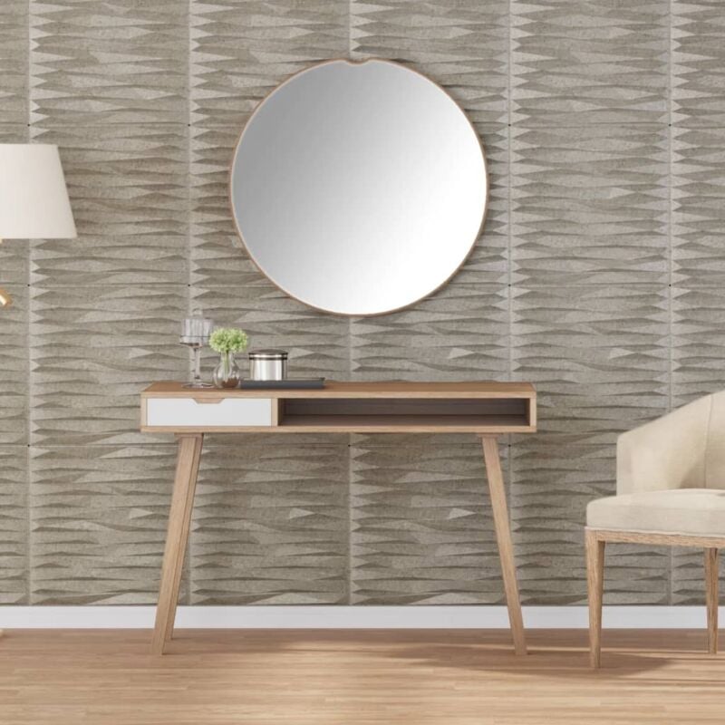 Wandpaneele 12 Stk. Beton 50x50 cm xps 3 m² Stein Vidaxl