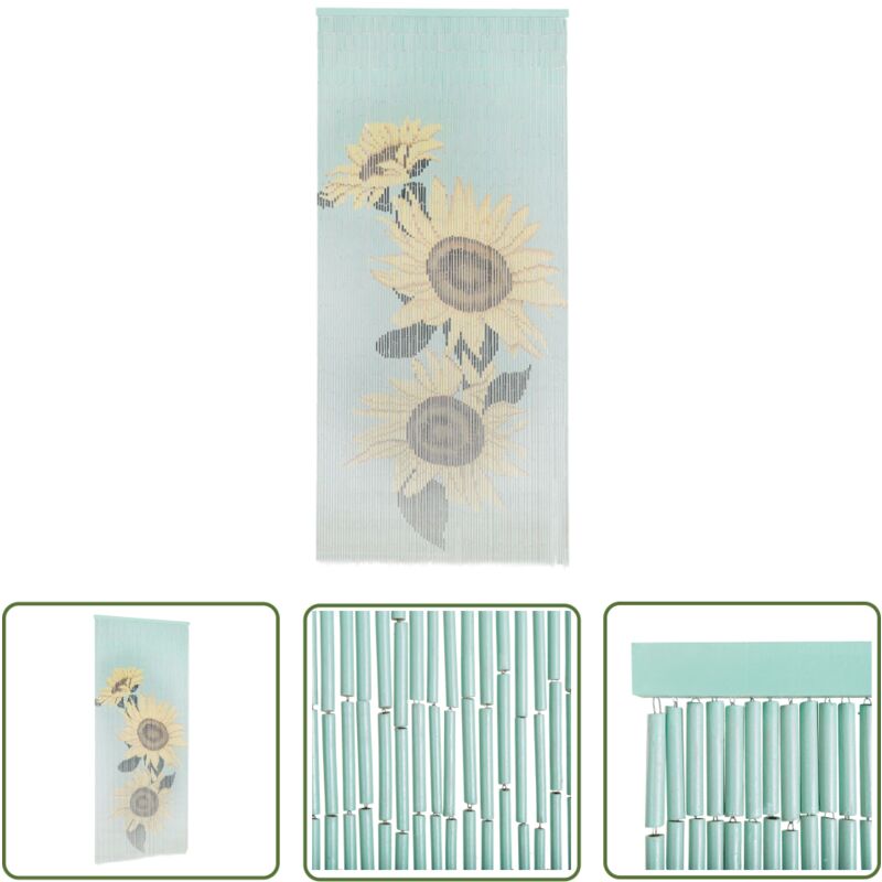 VidaXL Insektenschutz Türvorhang Bambus 90 x 200 cm