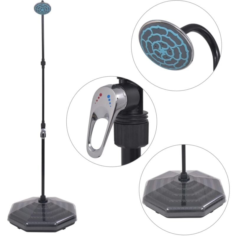 Vidaxl - Solardusche 20 l Aluminium hdpe