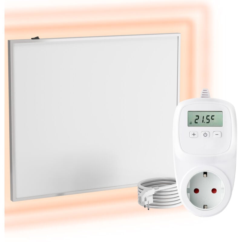 F300 Infrarotheizung Wandheizung - Infrarotheizung 300W mit Thermostat & Wifi Steuerung - Infrarotheizung Panel für Wandmontage - Infrarot Heizkörper