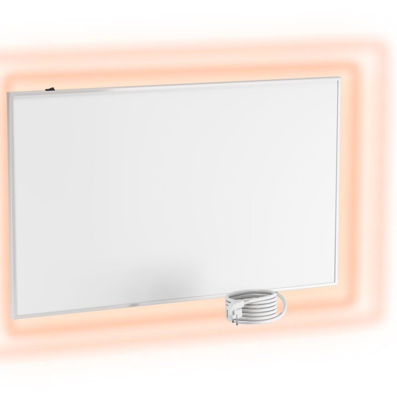 F700 Infrarotheizung Wandheizung – Infrarotheizung 700 Watt ohne Thermostat – Infrarotheizung Paneel für Wandmontage – Infrarot Heizkörper für