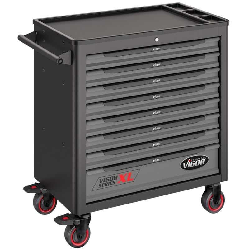 Vigor - Werkstattwagen Series xl, Kunststoff-Arbeitsplatte, leer