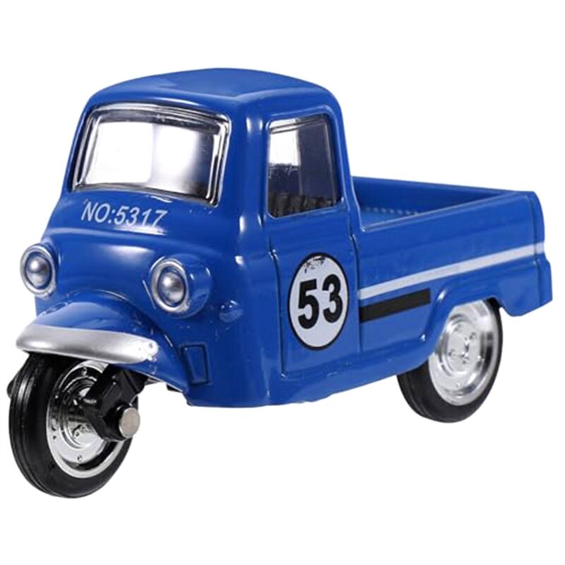 Vintage Dreirad Modell Schmuck Auto Ornament Desktop Ornamente Statue-C