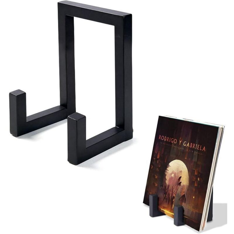 Odipie - Vinyl-Wandhalterung, Vinyl-Wandhalter, Wand-Vinyl-Aufhänger, Vinyl-Rahmen, Metall-Vinyl-Halter für Schallplatten für Vinyl-Alben, Fotos,