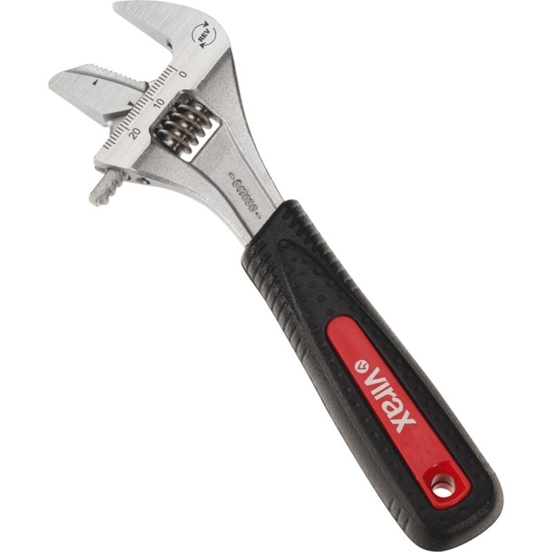 Schraubenschlüssel 162mm mit umkehrbaren Backen - Virax