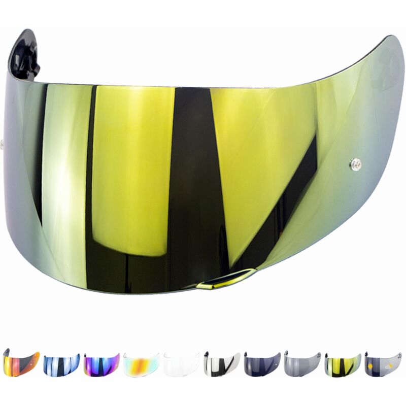 Visier kompatibel mit Agv K1 – K1s – K3sv – K5 – K55 – S4sv – Stealth SV – Strada – Skyline – Horizon – Compact – Numo – Numo Evo – Gt2 Helmvisier –