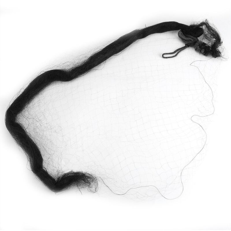 Vogelschutznetz, beschlagfreies Nylonnetz 8/10/15/20/3 x 3 m, Nylonnetz, verhindert Jagd, Gartennetz für Obstkulturen, Schwarz (15 x 3 m)