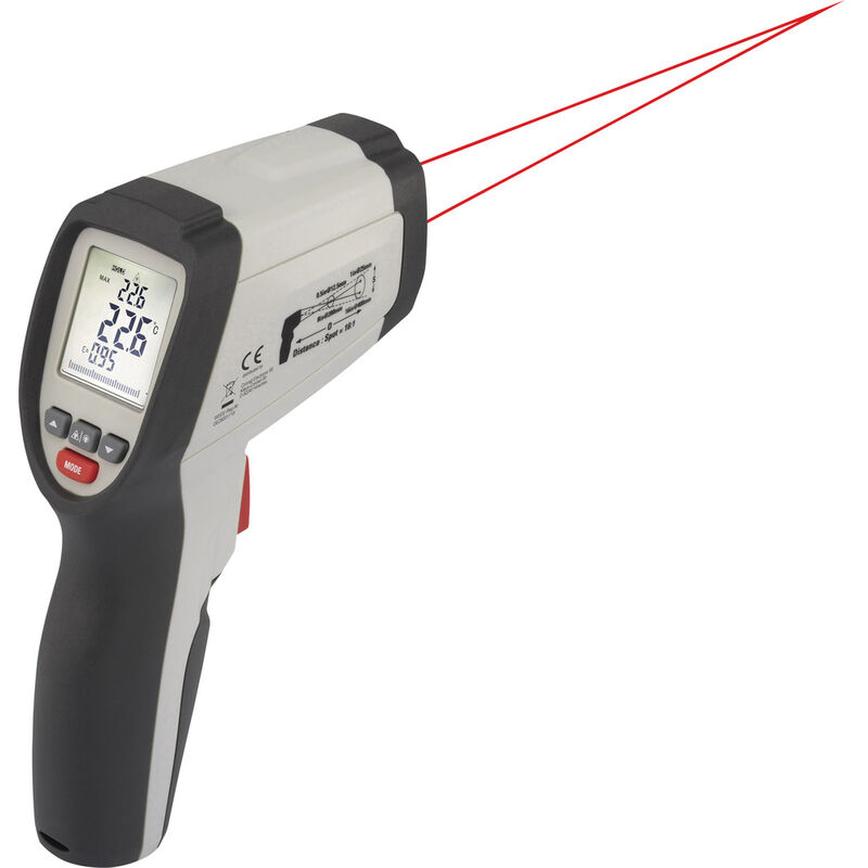 Voltcraft - ir 650-16D Infrarot-Thermometer Optik 16:1 -40 - 650 °c Pyrometer