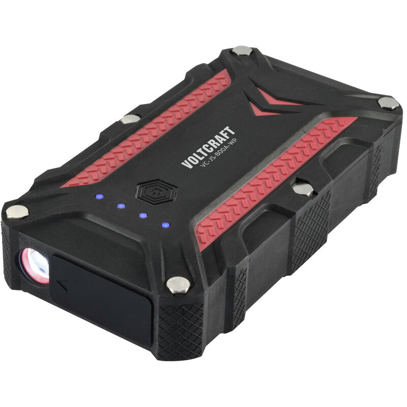 Voltcraft - Schnellstartsystem VC-JS-800A-WP VC-14064700 Starthilfestrom (12 V)=400 a USB-Steckdose 2