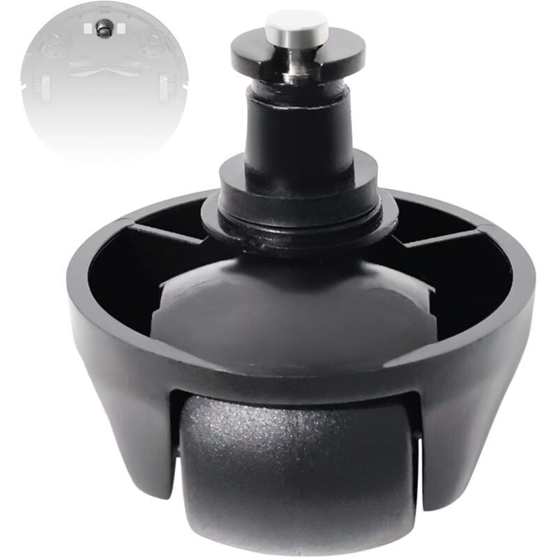 Vorderrad, geräuschloses Rad, Rad für Dreame D9/L20 Ultra/L40 Ultra/L10s Pro Gen2/L10s Pro Ultra Heat/L10s Pro Ultra/X40 Ultra/X40 Master/L40 Ultra