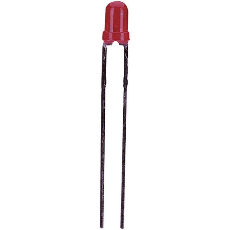 Ld 30 3MM rot led bedrahtet Rot Rund 3 mm 3 mcd 45 ° 20 mA 2.25 v - Vossloh Schwabe