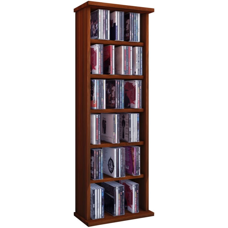 Holz CD DVD Stand Regal Schrank Vostan