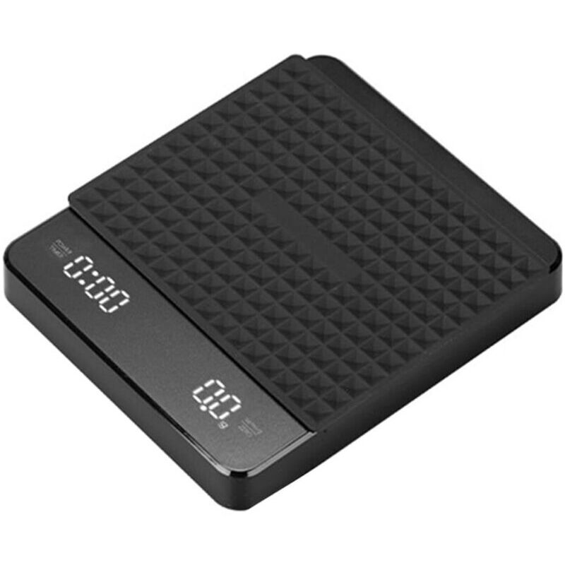 Vtizikl Balance de cuisine, balance alimentaire, balance de cuisine numérique, balance à café de haute précision, balance expresso portable 3 kg/0,1