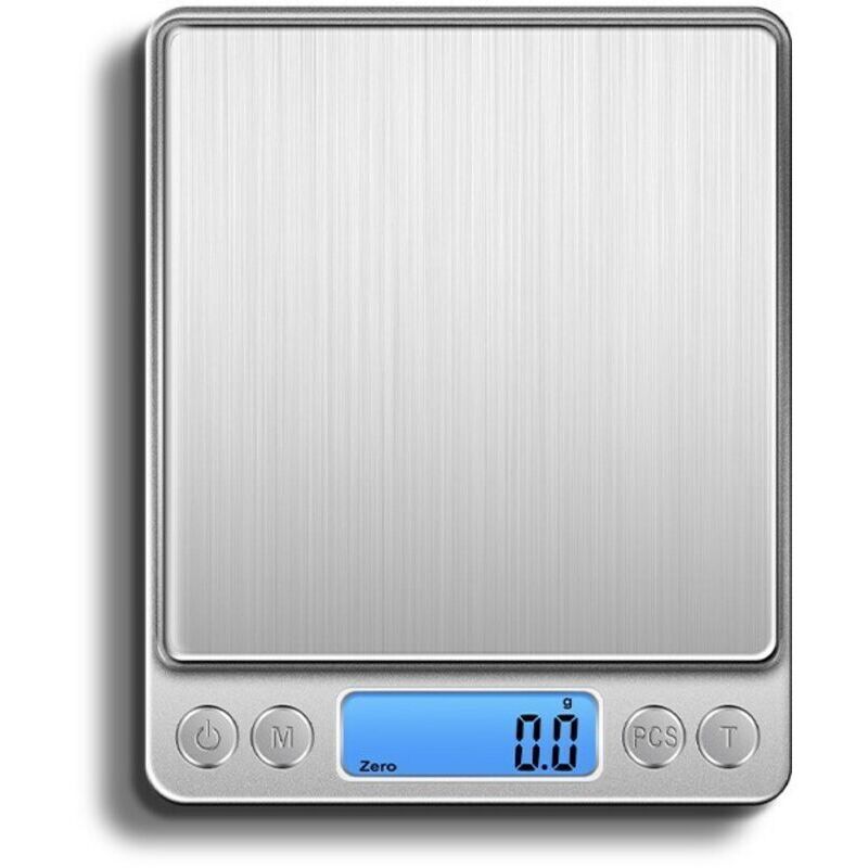 Vtizikl Balance de Précision,0.1g - 3kg, Balance de Cuisine/Balance de Poche/Balances de Bijoux, Haute PréCision Balance Électronique, Écran LCD