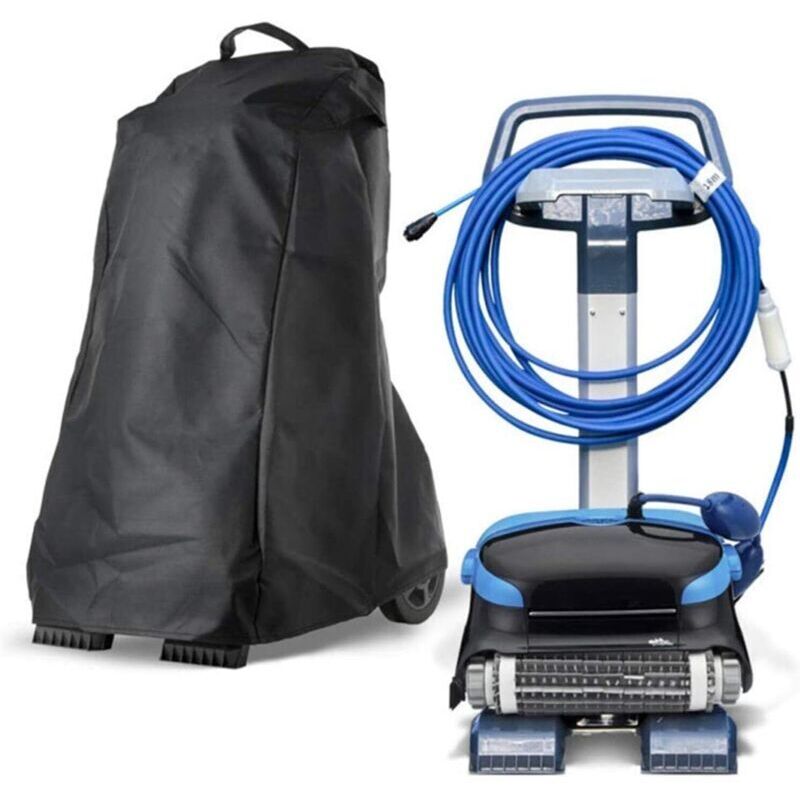 Vtizikl Housse De Protection Pour Nettoyeur De Piscine, Housse Pour Robot Dolphin Avec Poignée Et Cordon De Serrage