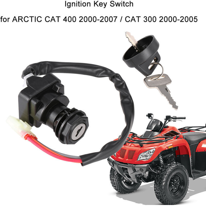 Vtizikl Interrupteur à clé de contact pour ARCTIC CAT 400 2000-2007 / 300 2000-2005