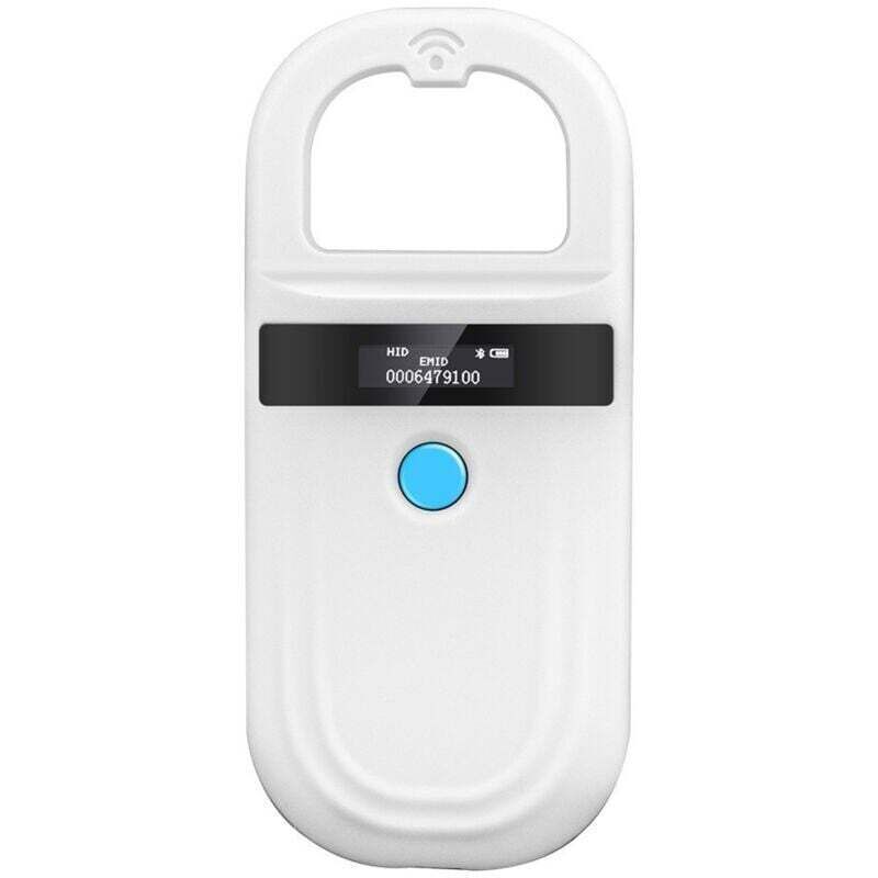 Vtizikl Lecteur D'identification d'animal De Compagnie, Affichage D'étiquette d'animal De Compagnie De Scanner D'identification De Puce d'animal