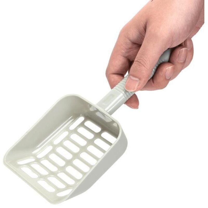 Vtizikl Pelle à Litière pour Chat Pelle à litière pour chat gris