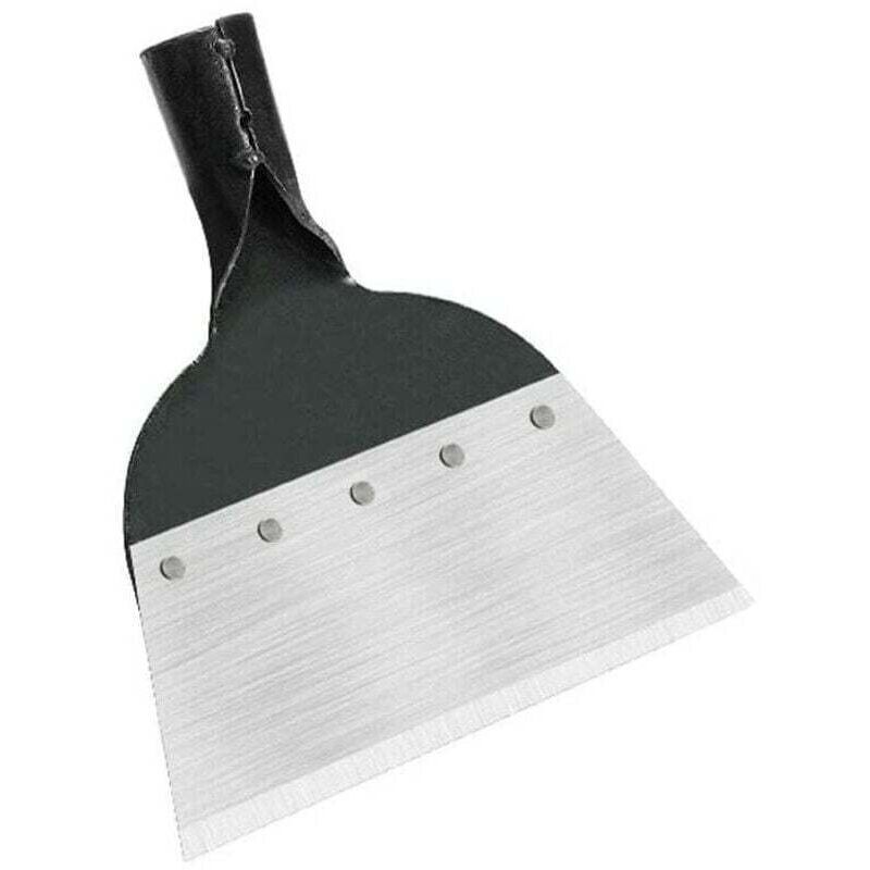 Vtizikl Pelle de Nettoyage de Jardin Multifonction en Acier Pelle Plate pour Plantation de Sol Désherbage Ferme Outil Pelleteuse Désherbage