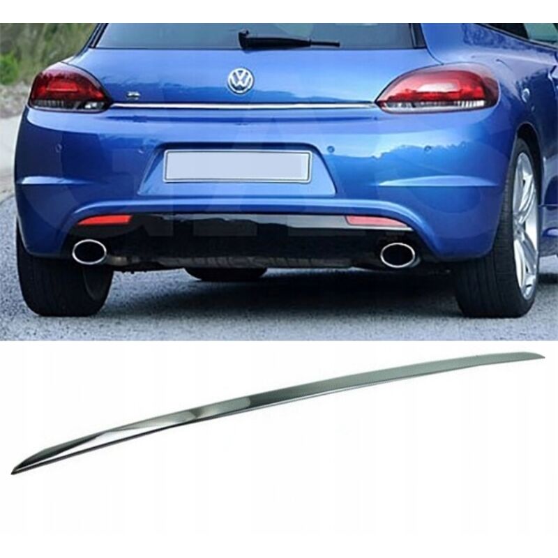 VW SCIROCCO CHROMLEISTE Chrom Stoßstange Tuning