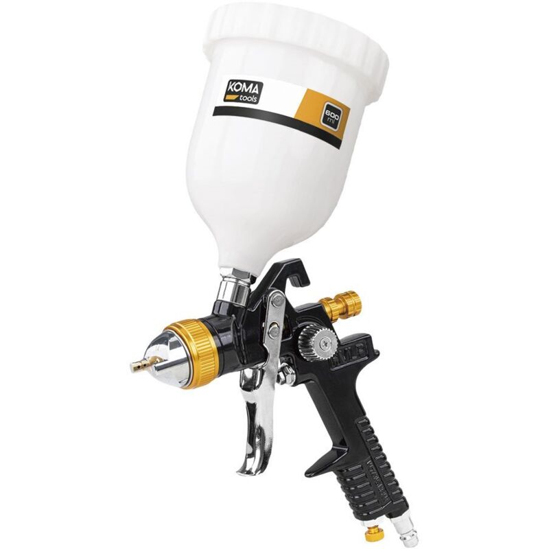 Koma Tools - Waffe de paint de gravity hvlp