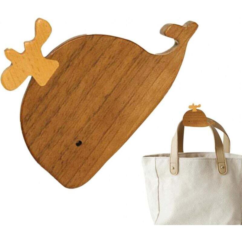 Wal-Haken für Badezimmer, Wandgarderobe, kein Bohren erforderlich, zum Aufhängen von Jacken, Handtüchern und Rucksäcken (7,5 x 5,6 cm/2,95 x 2,2 Zoll)