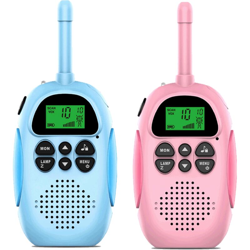 Walkie-Talkies für Kinder, wiederaufladbares Spielzeug für 3–12-jährige Jungen und Mädchen, 16-Kanal-Funkgerät, Spiele für Camping, Wandern und