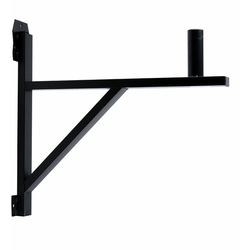 Omnitronic - Wandhalterung für Lautsprecher Boxen Ständer Befestigung, mit Flansch, Max Traglast 25kg