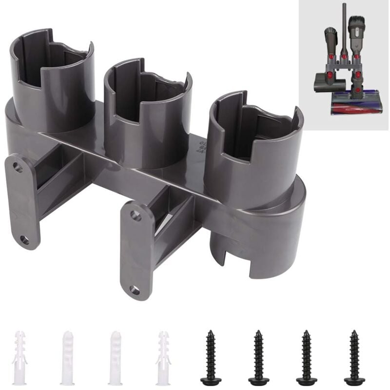 Wandhalterung für Zubehör, Adapter-Konverter-Set für Dyson V11 V10 V8 V7, Ersatz für Dyson Staubsauger