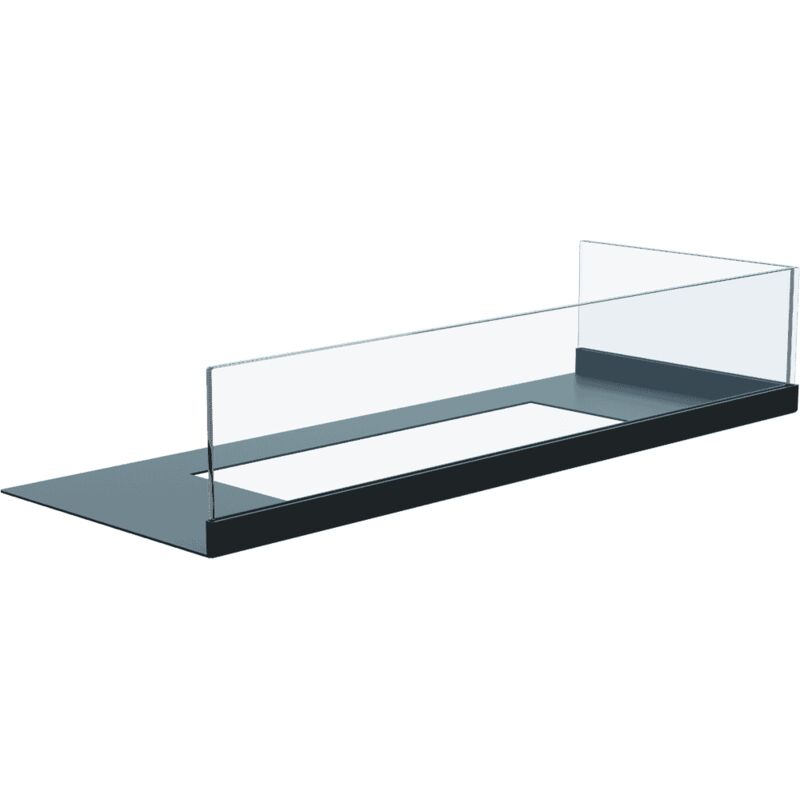 Wandkamin Ethanol Verglasung für DELTA 600 rechts