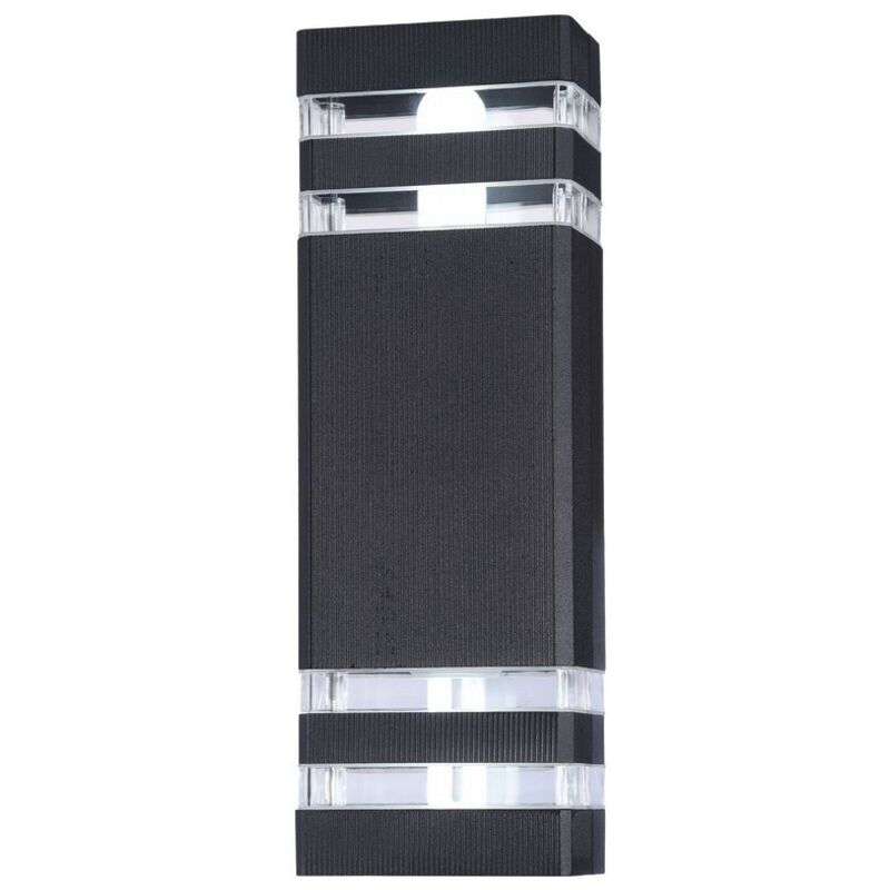 Unter den Linden Unter den Linden Wandleuchte Schwarz, 2-flammig IP54, E27