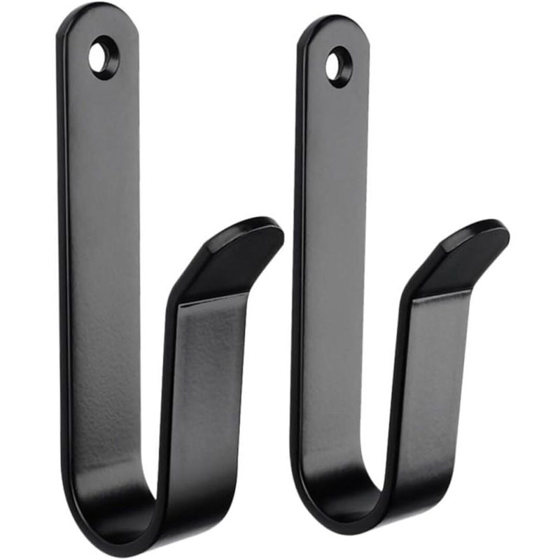 Wandmontierter Skateboard-Halter, stabiler Wandhaken, einfache Montage, 2er-Set, geeignet für Zuhause und Büro, zur Aufbewahrung von Skateboards und