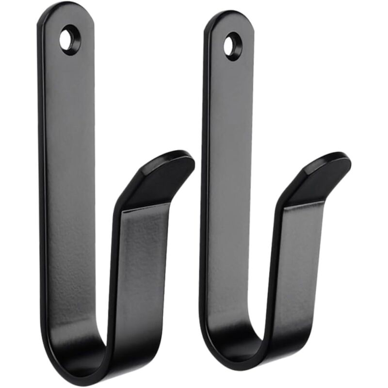 Wandmontierter Skateboard-Halter, stabiler Wandhaken, einfache Montage, 2er-Set, geeignet für Zuhause und Büro, zur Aufbewahrung von Skateboards und