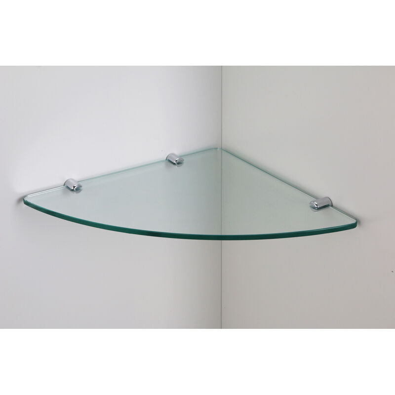 Wandregal Glasregal Badregal 8mm Glas Eckregal Glasboden Boden Wandregal